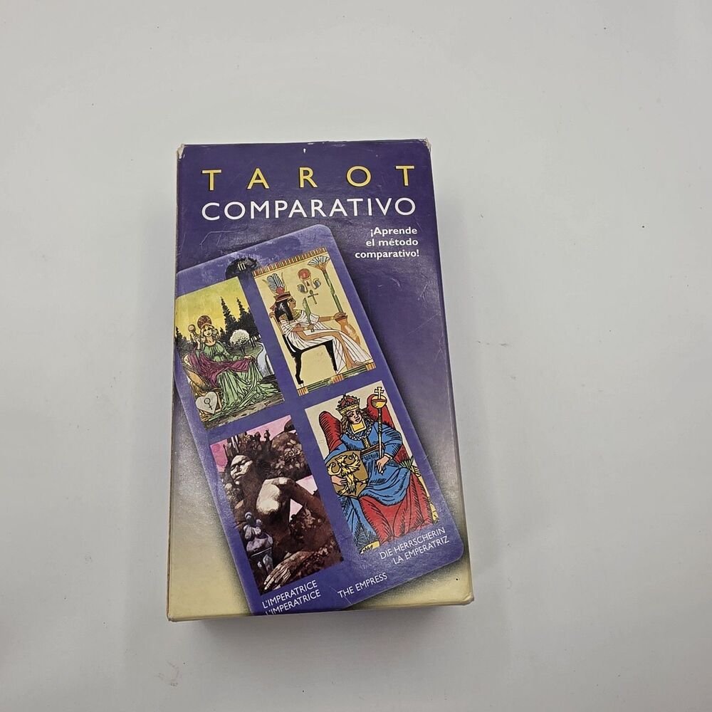 Comparative Tarot Deck Lo Scarabeo Valerie Sim 78 Cards Llewellyn Italy